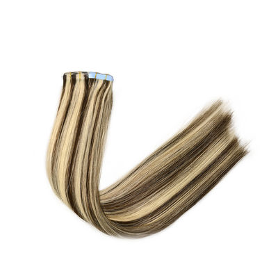 100% de cinta cuticular doble de Remy en extensiones de cabello humano sin derramamiento de moneda estadounidense