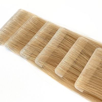 20 pulgadas recta doble cinta invisible en extensiones de cabello con estilo recto