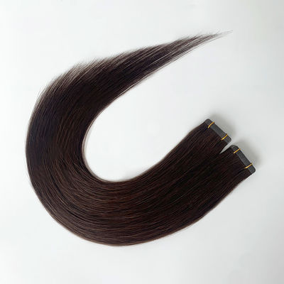 18 pulgadas de Remy ruso de la cinta del cabello humano en extensiones de cabello cabello crudo para necesidades personalizadas