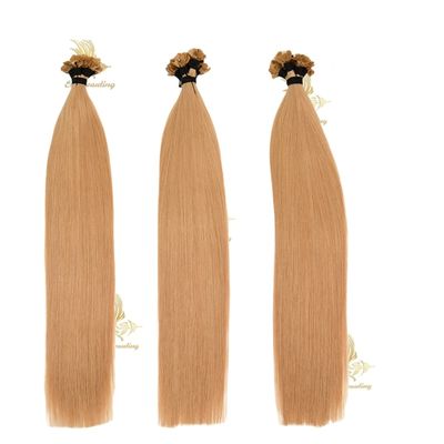 50.00cm * 8.00cm * 3.00cm Tamaño del paquete doble dibujado virgen punta plana extensión del cabello