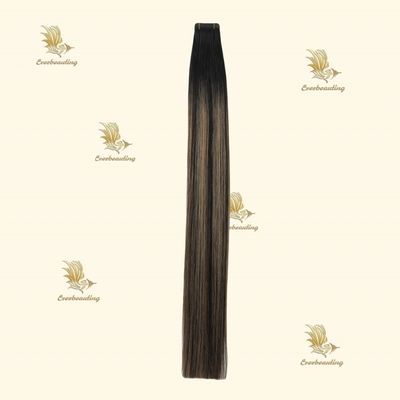 Sin esfuerzo hermosa cinta pre-enlazado sedoso recta cutícula alineado extensiones de cabello