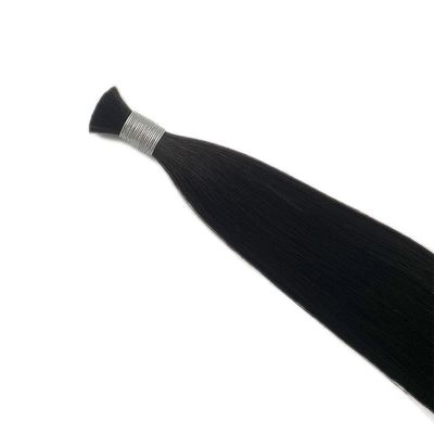 Cabello Remy Granel de la cutícula virgen rusa alineado trenzas de cabello humano Extensión HH-230830