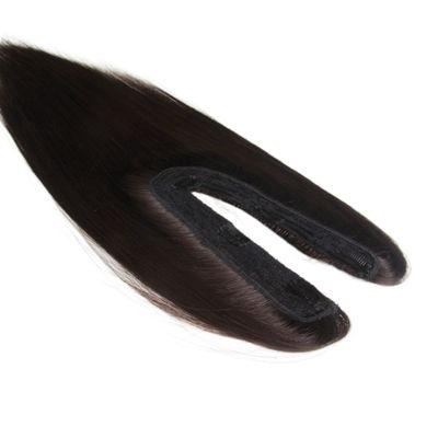 Cabello humano U Parte Topper U Forma Topper Función Añadir longitud del cabello y volumen