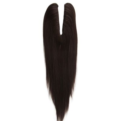 Cabello humano U Parte Topper U Forma Topper Función Añadir longitud del cabello y volumen