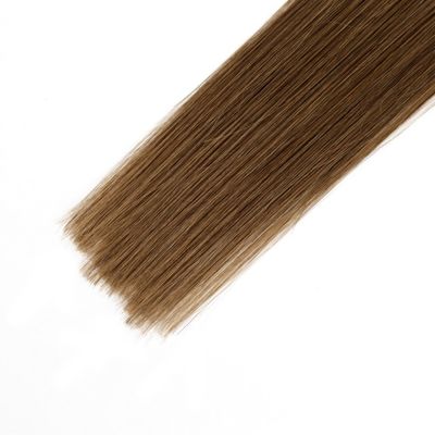6D Extensiones de cabello humano Pre-enlazado de la cutícula doble dibujada brasileña alineado Remy cabello