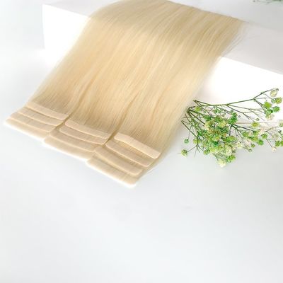 Cabello humano pre-enlazado estilo color rubio 100% de la cinta europea en las extensiones de cabello
