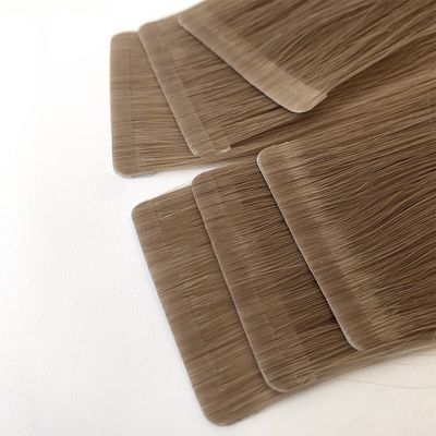 Personalización Salón Cuticle doble dibujado alineado cinta humana sin costura extensiones de cabello