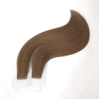 Personalización Salón Cuticle doble dibujado alineado cinta humana sin costura extensiones de cabello