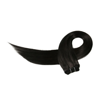 100 Remy Cabello humano cosido en trenzas de doble dibujo Blonde ruso extensiones de trenzas para el pelo