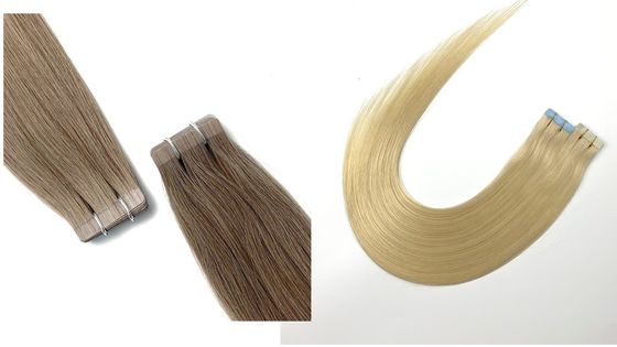Cintas pre-aglutinadas para extensiones de cabello con peso bruto del paquete de 0,200 kg