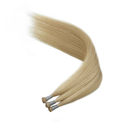 Cabello Remy Muti-Color Cabello ruso Doble Tirado Enlazado a mano Tejidos de cabello y asequible