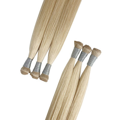 Cabello Remy Muti-Color Cabello ruso Doble Tirado Enlazado a mano Tejidos de cabello y asequible