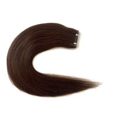 24 pulgadas sin costura Invisible PU tejido de piel 100% extensión de cabello humano para salón y mujeres