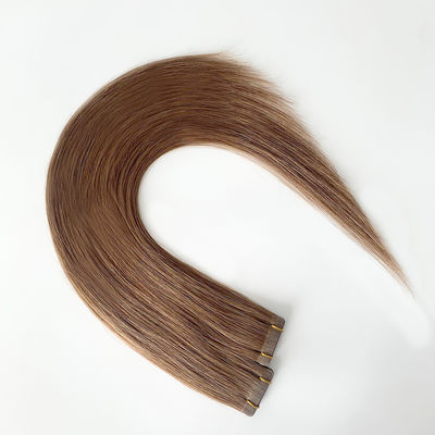 Política de devolución de 30 días de la cinta de cabello humano ruso extensión de cabello natural cinta de Remy Ins
