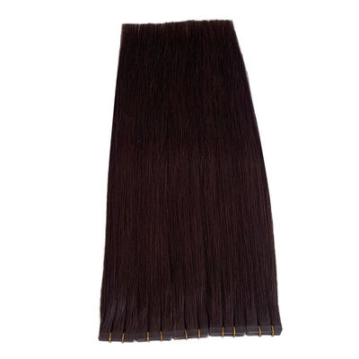 Pre-obligado de doble tira con cinta negra de chorro extensiones de cabello humano Pago inicial