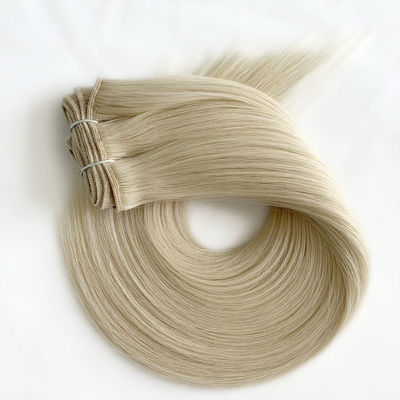 WT-23358 Revestimiento de máquina doble para extensiones de cabello de la cutícula virgen humana
