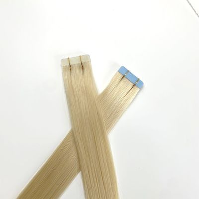 Tela de cabello humano ruso de doble dibujo europeo Extensión del cabello de tipo pre-enlazado teñible