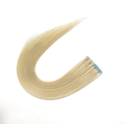 Doble cinta tirada en extensiones de cabello reales Remy europeo sin enredos sin derramamiento