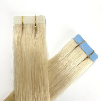 18 Meses de Vida Crudo Indian Wavy Cabello Humano cinta Ins Extensiones de cabello con cintas duraderas