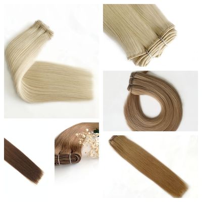 Extensiones de cabello Remy Plástico 100% de cabello humano paquetes de devolución de reembolsos de cabello virgen Plástico Plástico