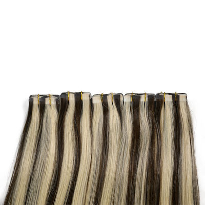 100% de cinta cuticular doble de Remy en extensiones de cabello humano sin derramamiento de moneda estadounidense