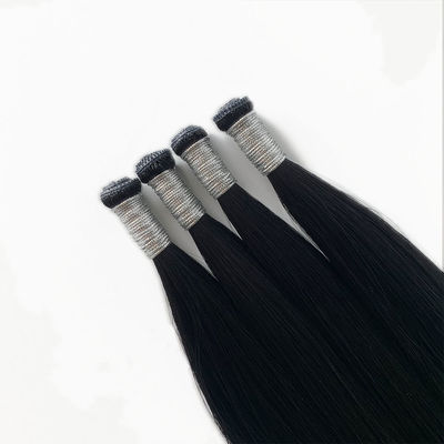 Obtener el aspecto perfecto con Genius tejido humano virgen Remy extensiones de cabello estilo recto