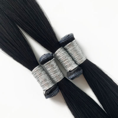 Obtener el aspecto perfecto con Genius tejido humano virgen Remy extensiones de cabello estilo recto