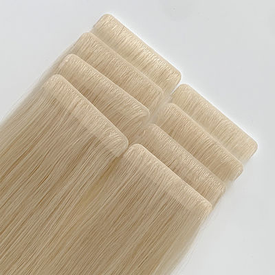Cabello virgen invisible sin costura estilo recto cinta prefijada extensiones de cabello humano