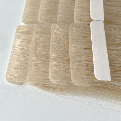 Cabello virgen invisible sin costura estilo recto cinta prefijada extensiones de cabello humano