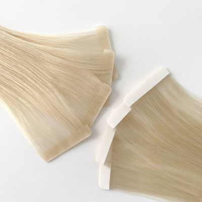 Cabello virgen invisible sin costura estilo recto cinta prefijada extensiones de cabello humano