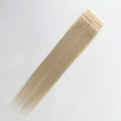 Cabello virgen invisible sin costura estilo recto cinta prefijada extensiones de cabello humano