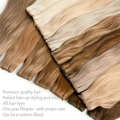 El mejor vendedor de cabello humano proporciona extensiones de cabello vírgenes sin procesar