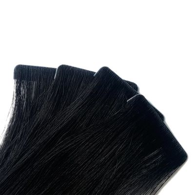 Extensiones de cabello de cinta invisible personalizables con cutícula completa de cabello humano chino