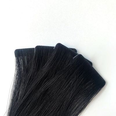 Extensiones de cabello de cinta invisible personalizables con cutícula completa de cabello humano chino