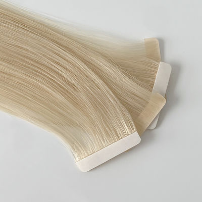 Muti-Color 7.5*70cm Cabello virgen 100 Remy humano doble dibujado extensiones de cabello de cinta invisible