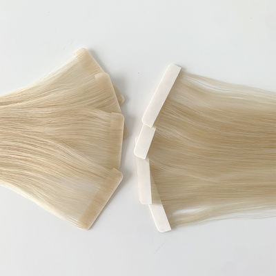 Muti-Color 7.5*70cm Cabello virgen 100 Remy humano doble dibujado extensiones de cabello de cinta invisible