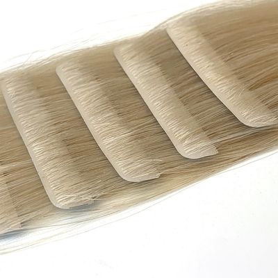 Cintas invisibles para el cabello de la cutícula rusa Extensiones de cabello con cinta inyectada en el cabello