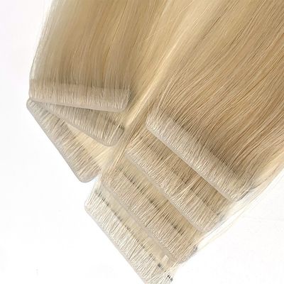 Cintas invisibles para el cabello de la cutícula rusa Extensiones de cabello con cinta inyectada en el cabello