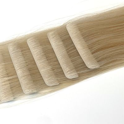 Cintas invisibles para el cabello de la cutícula rusa Extensiones de cabello con cinta inyectada en el cabello