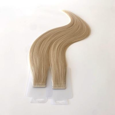 Cintas invisibles para el cabello de la cutícula rusa Extensiones de cabello con cinta inyectada en el cabello