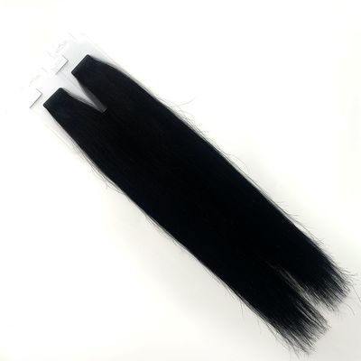 Cabello crudo doblemente dibujado cinta inyectada en extensiones cutícula alineada cinta invisible cabello