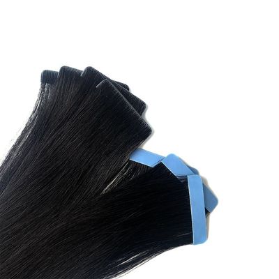 Cabello crudo doblemente dibujado cinta inyectada en extensiones cutícula alineada cinta invisible cabello