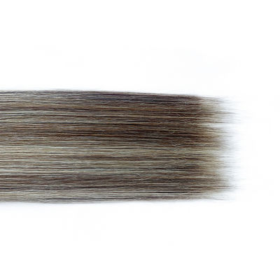 Largo del cabello 24 pulgadas 100% de cabello humano europeo cinta invisible en extensiones de cabello genio tejido personalización