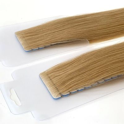 20 pulgadas recta doble cinta invisible en extensiones de cabello con estilo recto