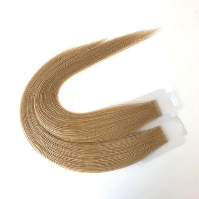20 pulgadas recta doble cinta invisible en extensiones de cabello con estilo recto