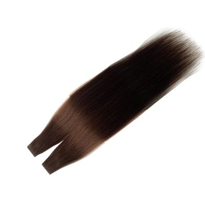 Cuticular delgada alineada con cinta de pelo brasileño doble en extensiones sin derramamiento