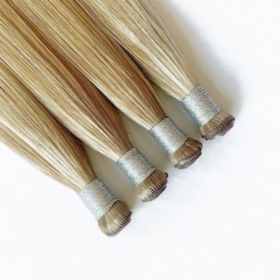 Cabello Remy Genius Extensiones de cabello de trama Invisible Trama única doble dibujado colores personalizados