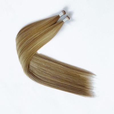 Cabello humano europeo de la piel de tejido sin costura doble dibujado genio de tejido de pelo para el 100% de la densidad