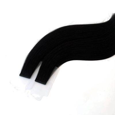 Super Slim Tapes Vida 3 meses OEM Salón de suministros de la cinta de pelo europea Ins 100% el cabello humano