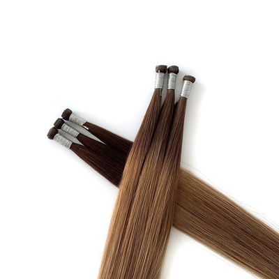 Genius Weft 100g de cuticula del cabello humano cabello alineado doble tiempo de entrega estimado